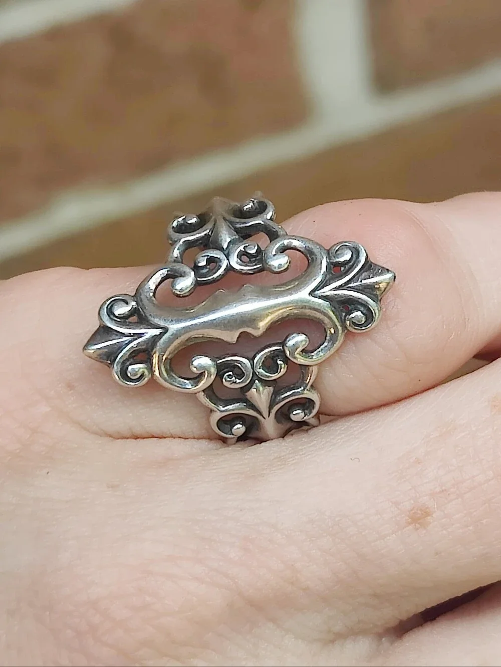 Carolyn Pollack Relios Sterling Silver Southwestern Style Ring